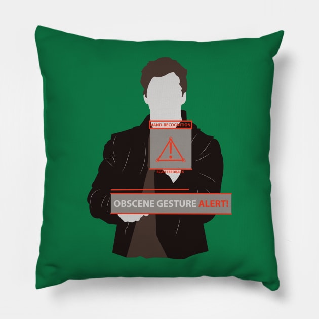 Star Lord Gesture Pillow by IlonaHibernis