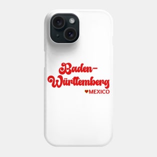 Baden-Württemberg: I love Germany  Deutschland Phone Case