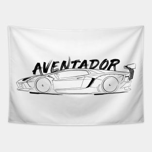 Lambo Aventador Tapestry