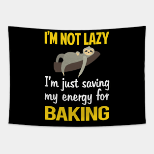 Funny Lazy Baking Bake Baker Tapestry