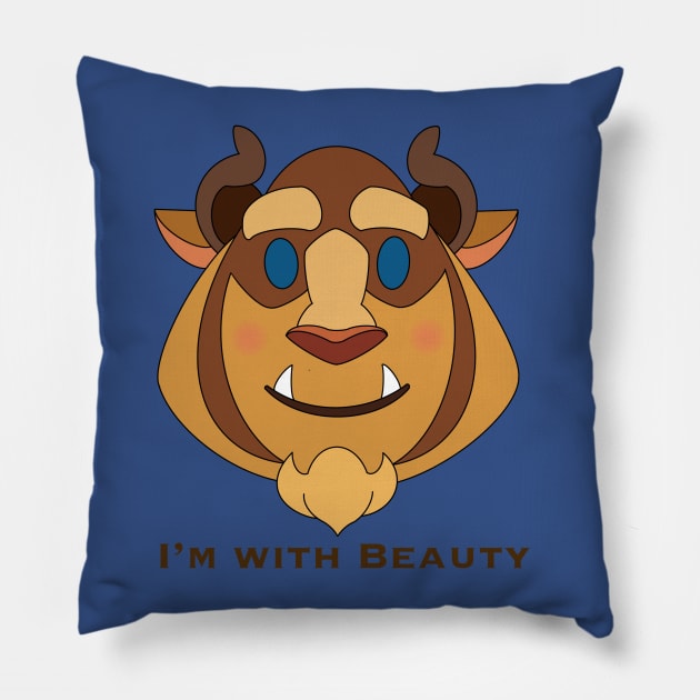 I’m with Beauty Pillow by BeckyDesigns