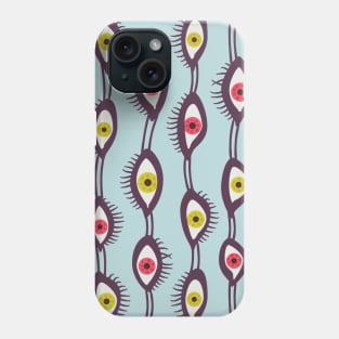 Mystical Eyes Psychedelic Pattern Phone Case