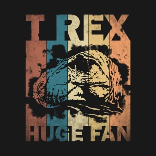 T-Rex Huge Fan Vintage Jurassic Tyrannosaurus T-Shirt