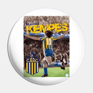 Mario Kempes Rosario Central Pin