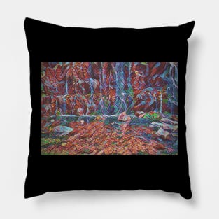 art of beautiful nature. Pillow