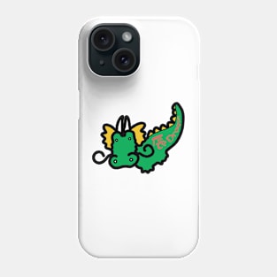 Chinese Zodiac Dragon Doodle Art Phone Case