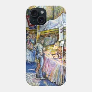 Corner of Flying Pig Farms and Wine a Bit. Phone Case