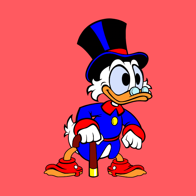 Scrooge McDuck by BigOrangeShirtShop