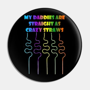 Pride in the Last Straw Pin