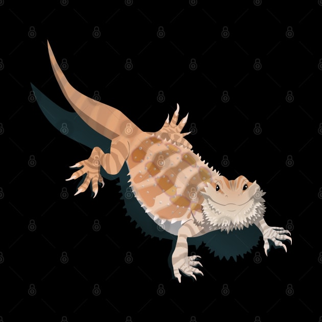 Citrus bearded dragon by Stormslegacy