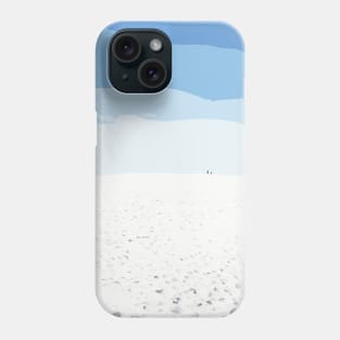 Blue Skies White Sand Phone Case