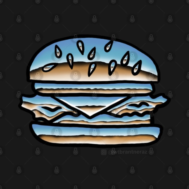 Chrome Burger by TommyVision