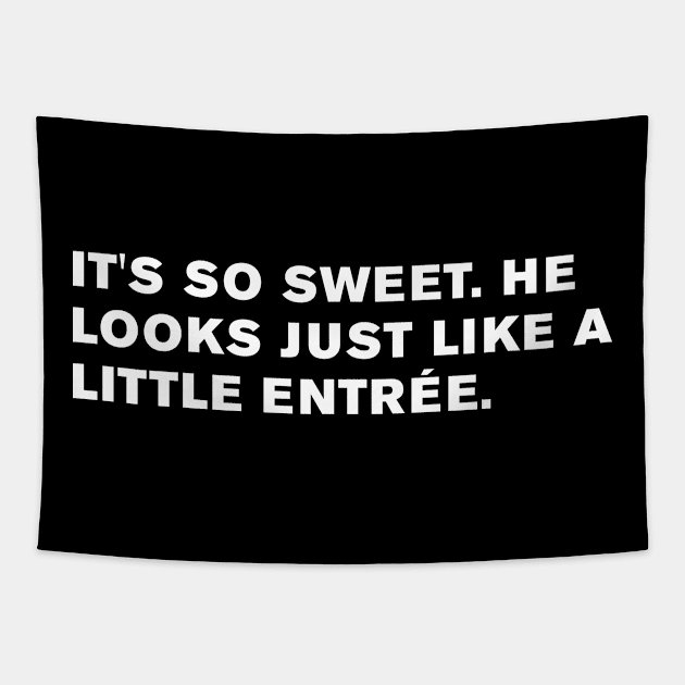 The Addams Family Quote Tapestry by WeirdStuff