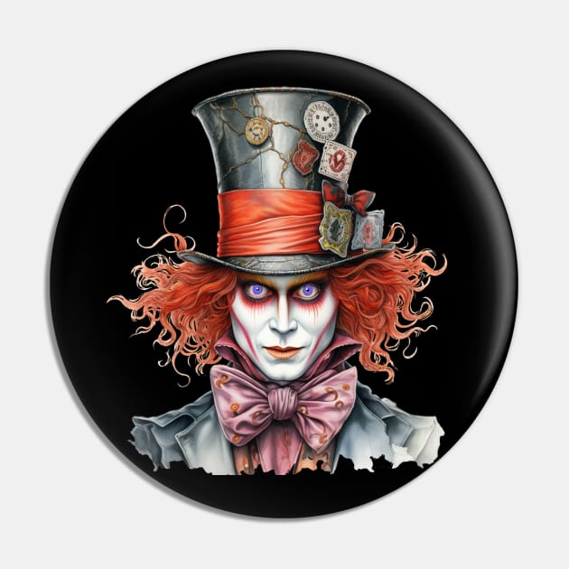 The Mad Hatter Pin by tfortwo