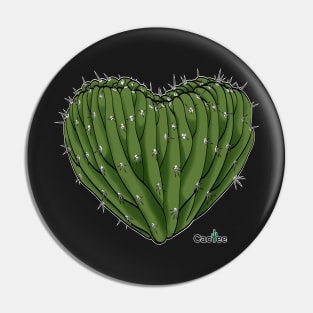 I Love Trichocereus Cacti Crests Pin