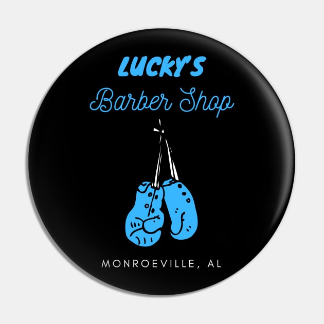 Lucky’s Barber Shop Pin by GMAT