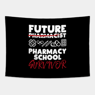 Pharmacy saying graduation university gift Tapestry