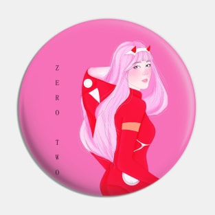 ZERO TWO darling in the franxx Pin