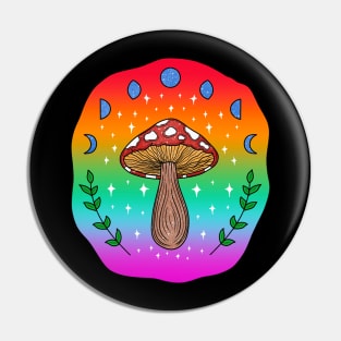Celestial Mushroom Pin