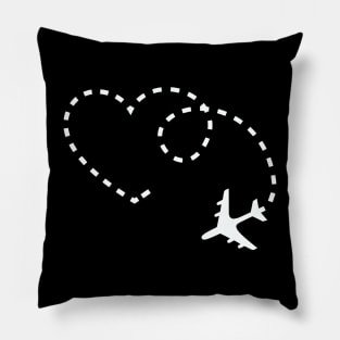 I love planes and flying Pillow