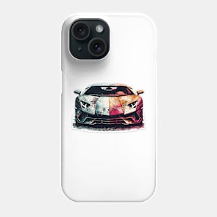 Lamborghini aventador Phone Case