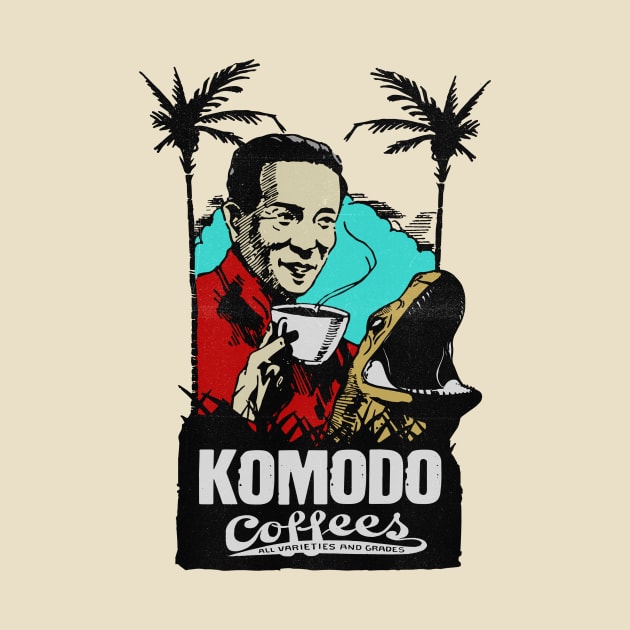 Vintage Indonesian Komodo Coffee by Kujo Vintage