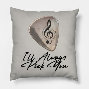 I will always Pick you - Guitar Pillow