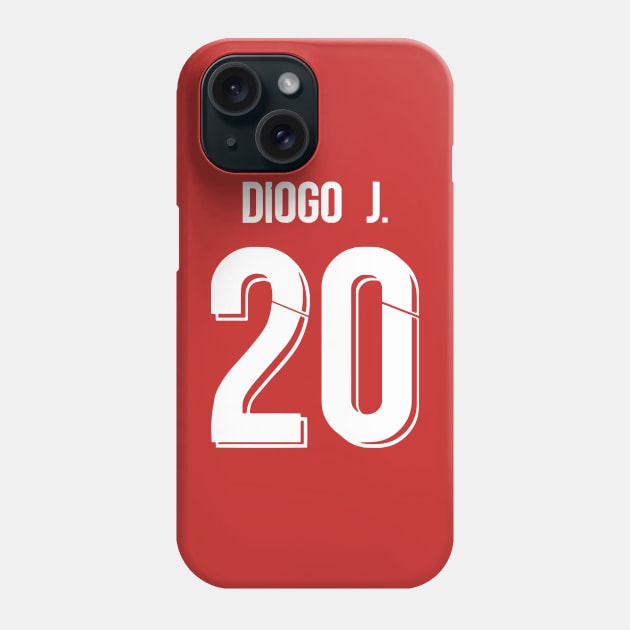 Diogo Jota Home Jersey Phone Case by Alimator