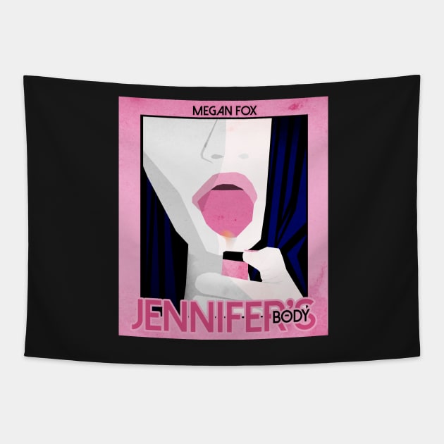 Vintage Jennifer's Body Tapestry by tydalwaves