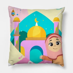 RAMADHAN MUBARAK Pillow