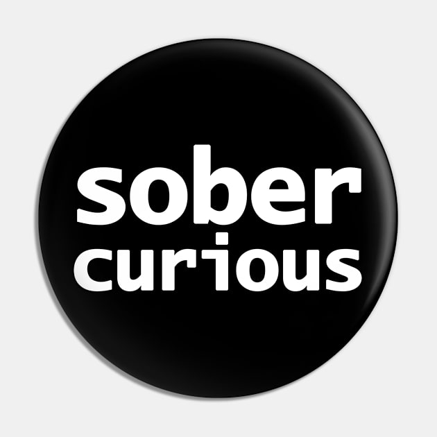 Sober Curious Pin by ellenhenryart