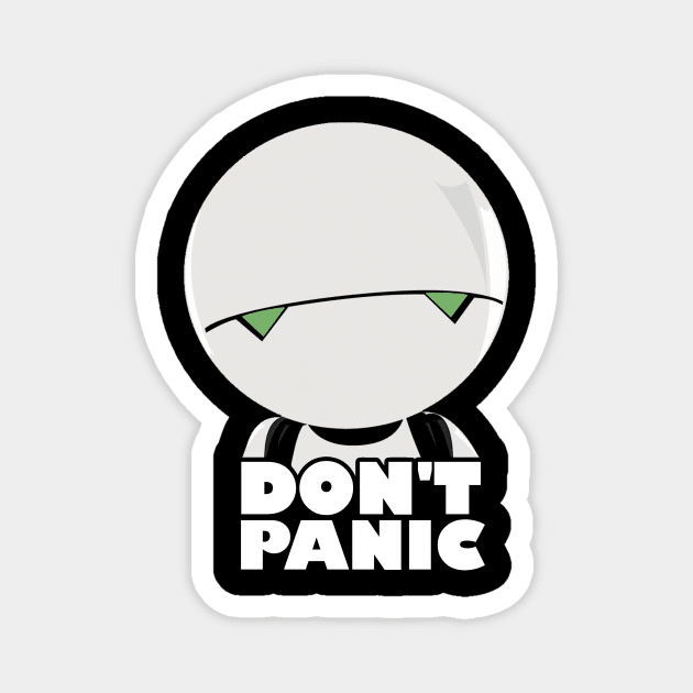 Don't Panic Magnet by Sweeter