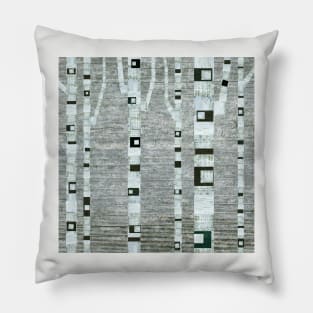 Winter Birches Pillow