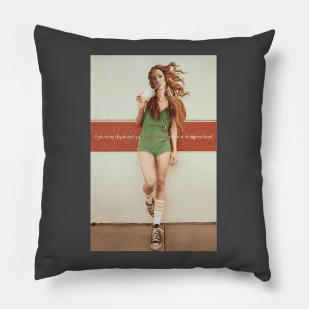 Urban Aphrodite Pillow by starstallion