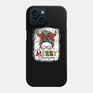 Merry Librarian School Librarian Phone Case