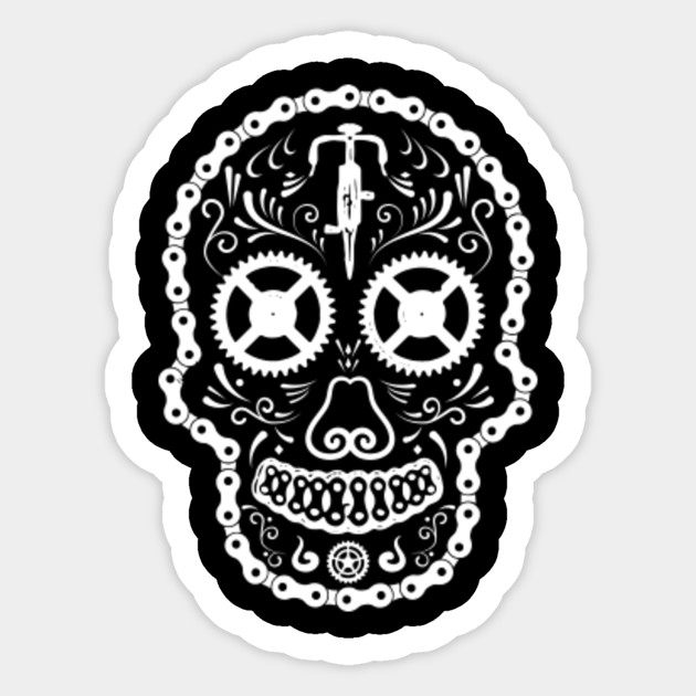 cycling skull