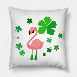 on St. Patrick’s Day bird bag Pillow