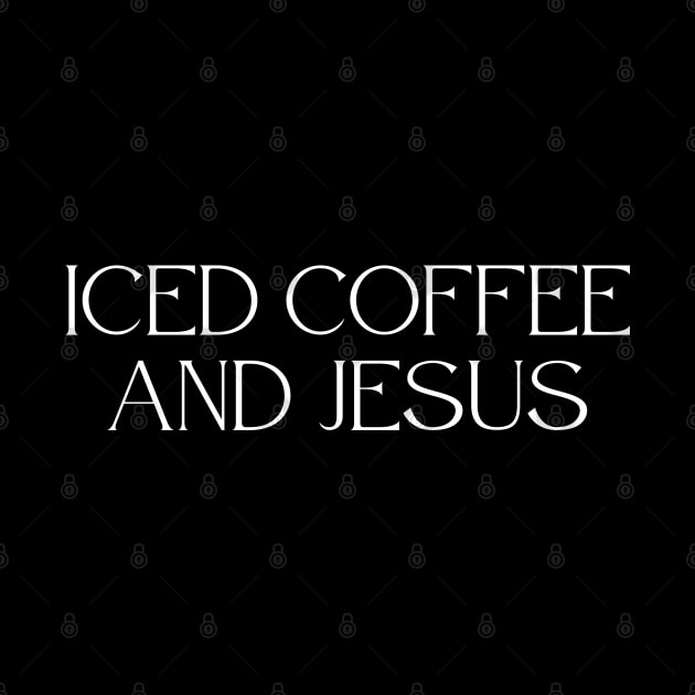 Iced Coffee And Jesus by HobbyAndArt