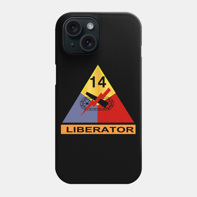 14th Armored Division - Liberator wo Txt Phone Case by twix123844