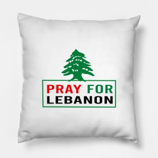 Pray For Lebanon stand with Lebanese people Pillow