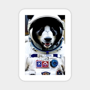 Panda as an astronaut Magnet