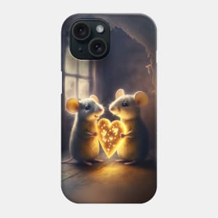 A Couple of Love Mices 1 Phone Case