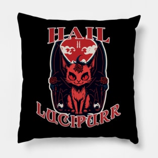 Hail Lucipurr Pillow