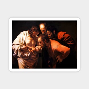 High Resolution Caravaggio The Incredulity of Saint Thomas Magnet