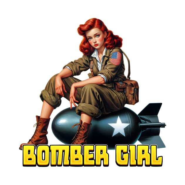 BOMBERGIRL by Rawlifegraphic