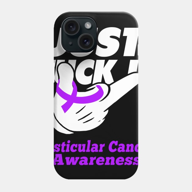 Testicular Cancer Awareness Warrior Support Testicular Cancer Gifts Phone Case by ThePassion99