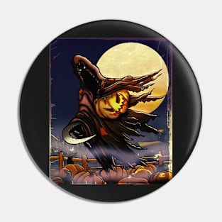 Halloween Pumpkin Phantom Pin