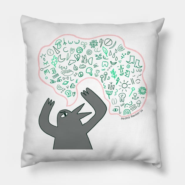It’s ok to not be ok Pillow by perfectrooster