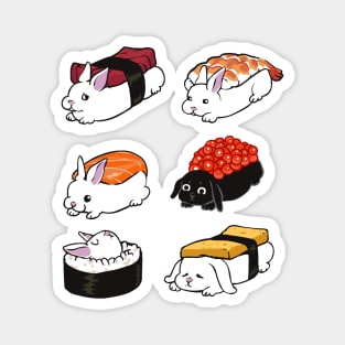 Sushi Bunnies Magnet