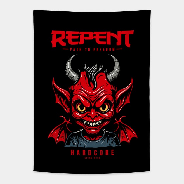 Repent Tapestry by artslave